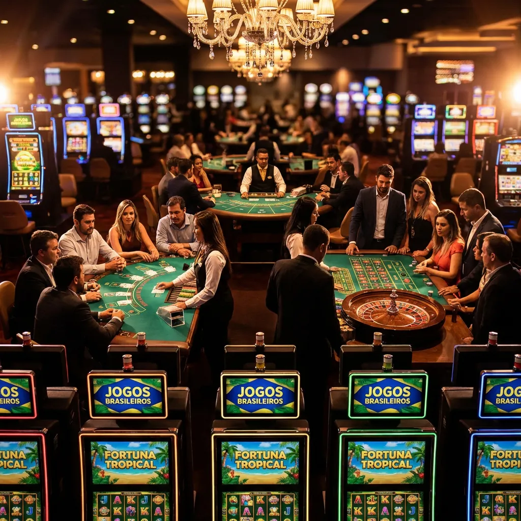 Jogos de Cassino Premium - Slots, Roleta, Blackjack e Dealer Ao Vivo